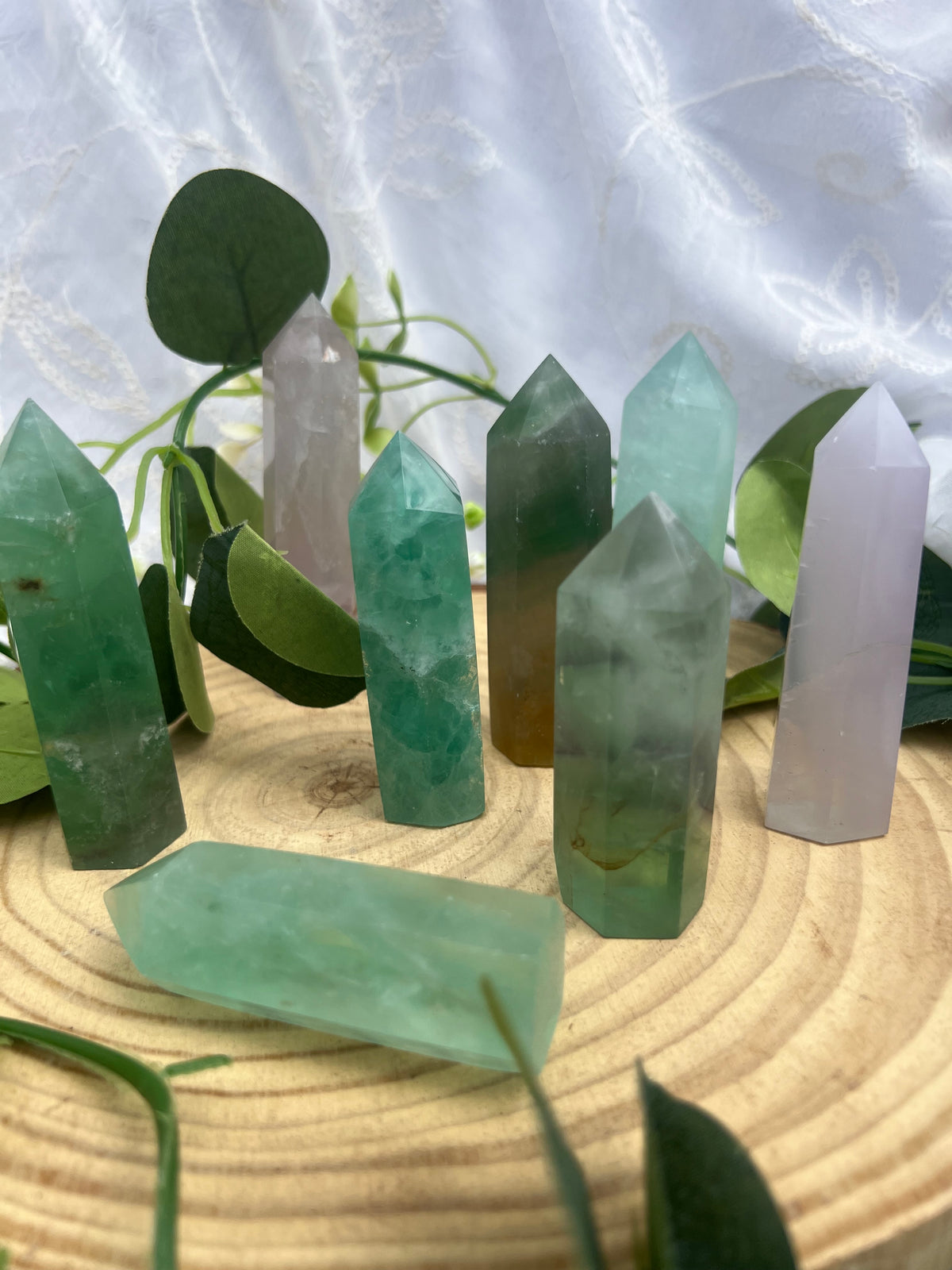 rainbow fluorite towers