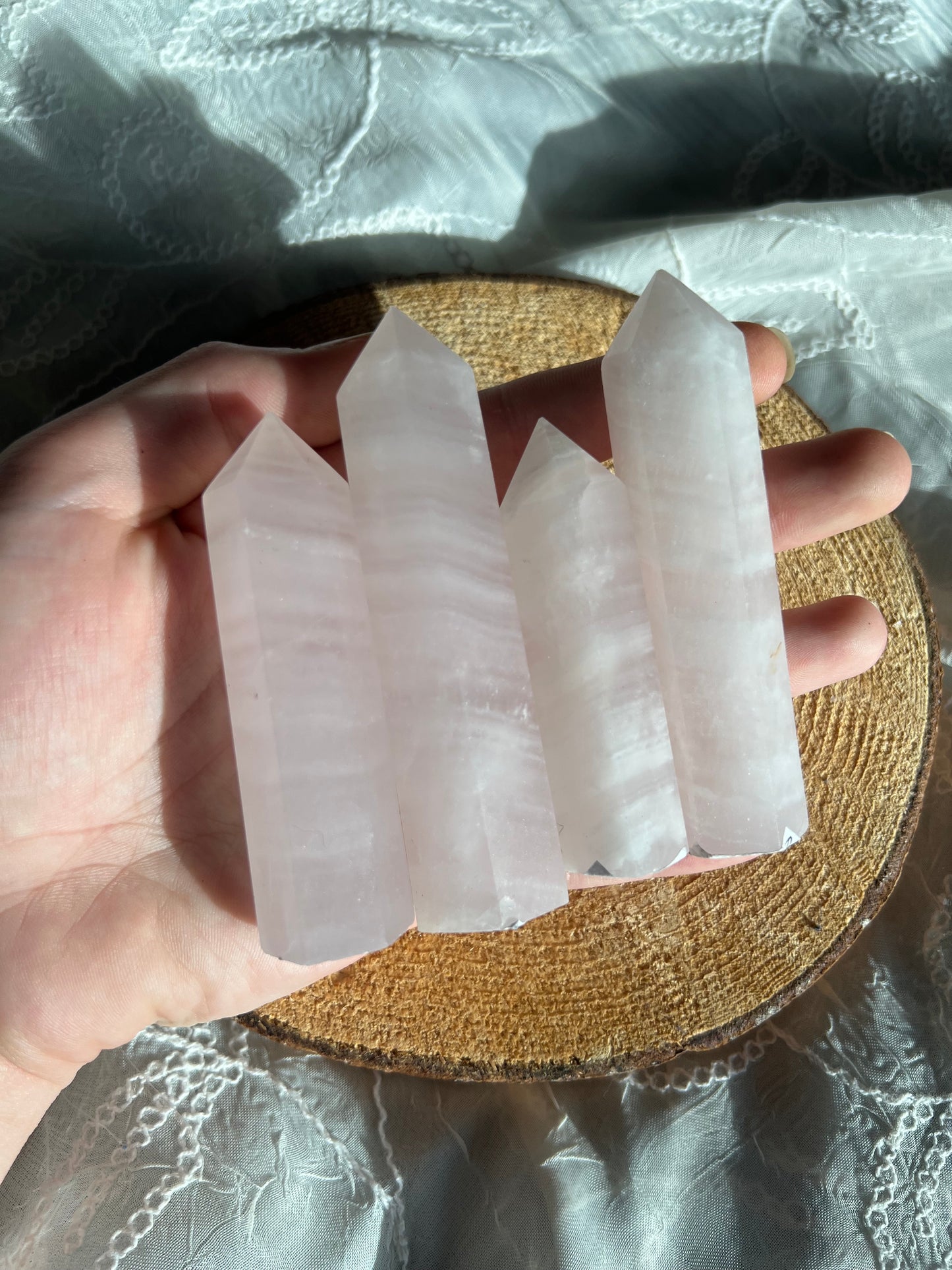 rose quartz towers