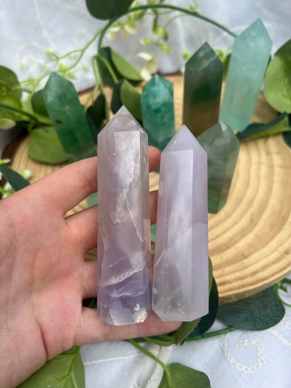 rainbow fluorite towers