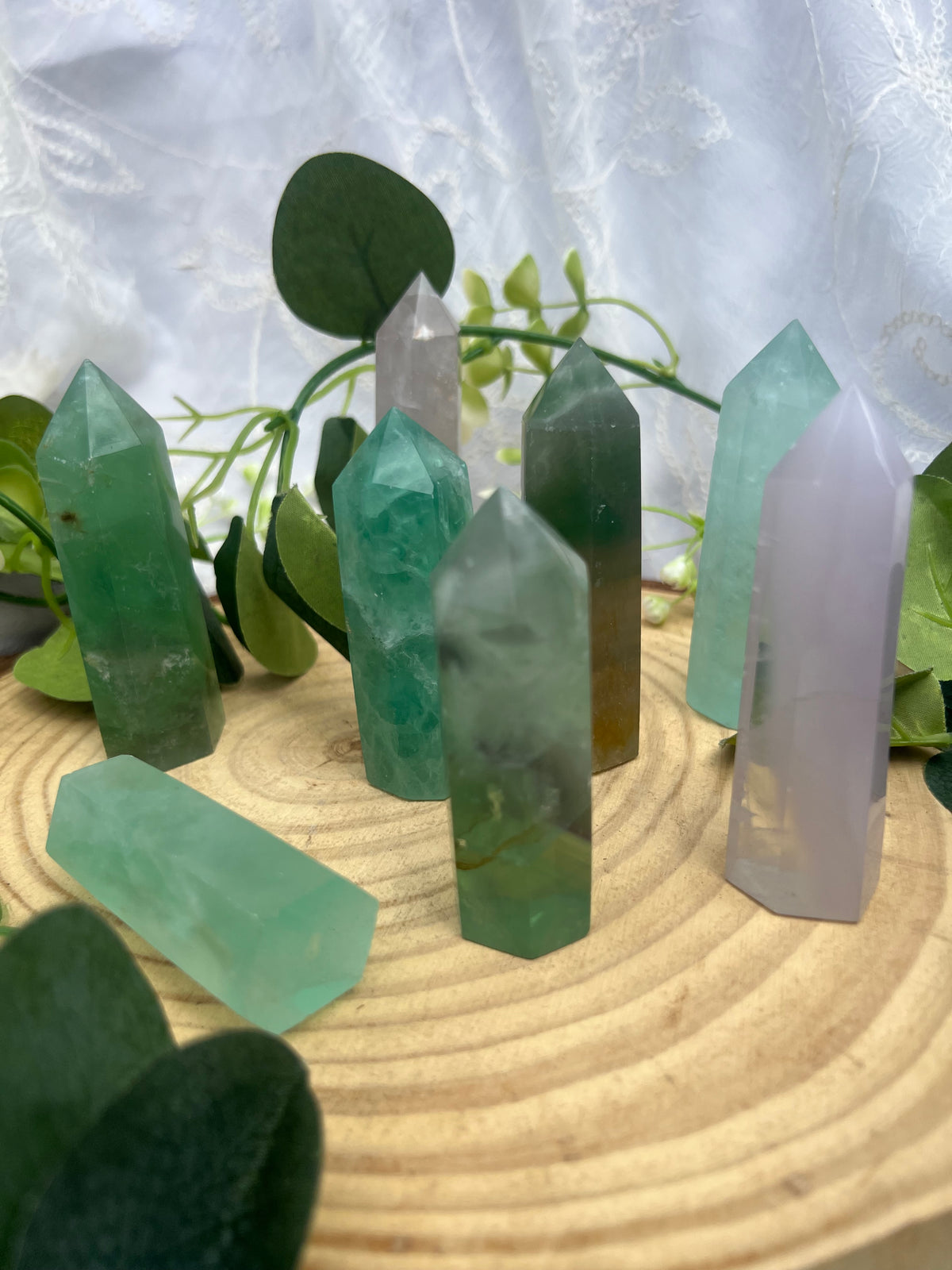 rainbow fluorite towers