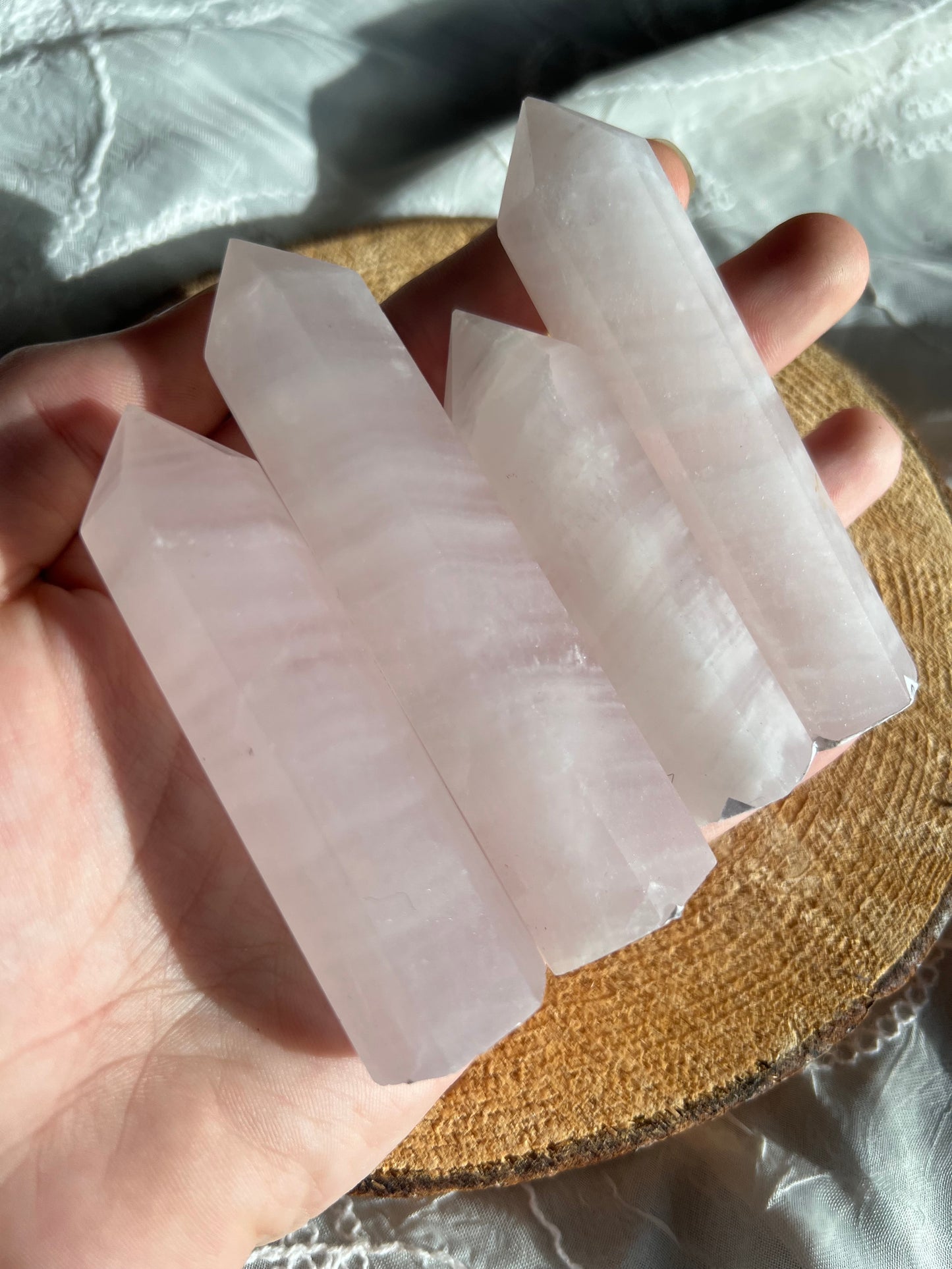 rose quartz towers