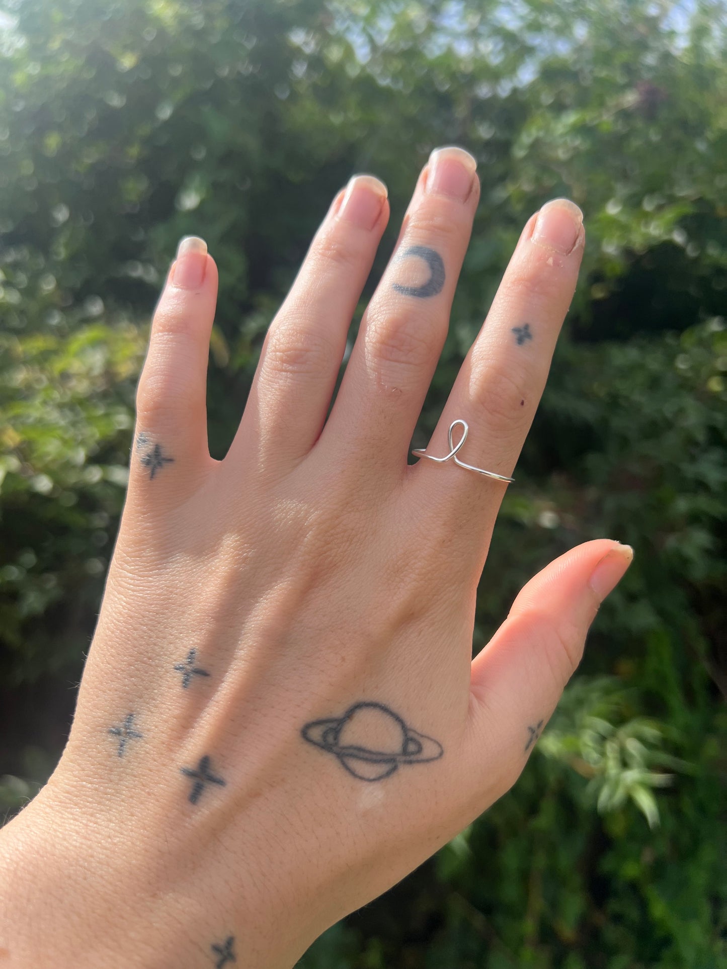 wish bone adjustable rings