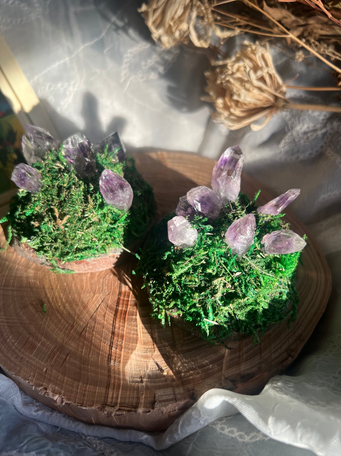 Mini Amethyst Crystal point Fairy Mountain