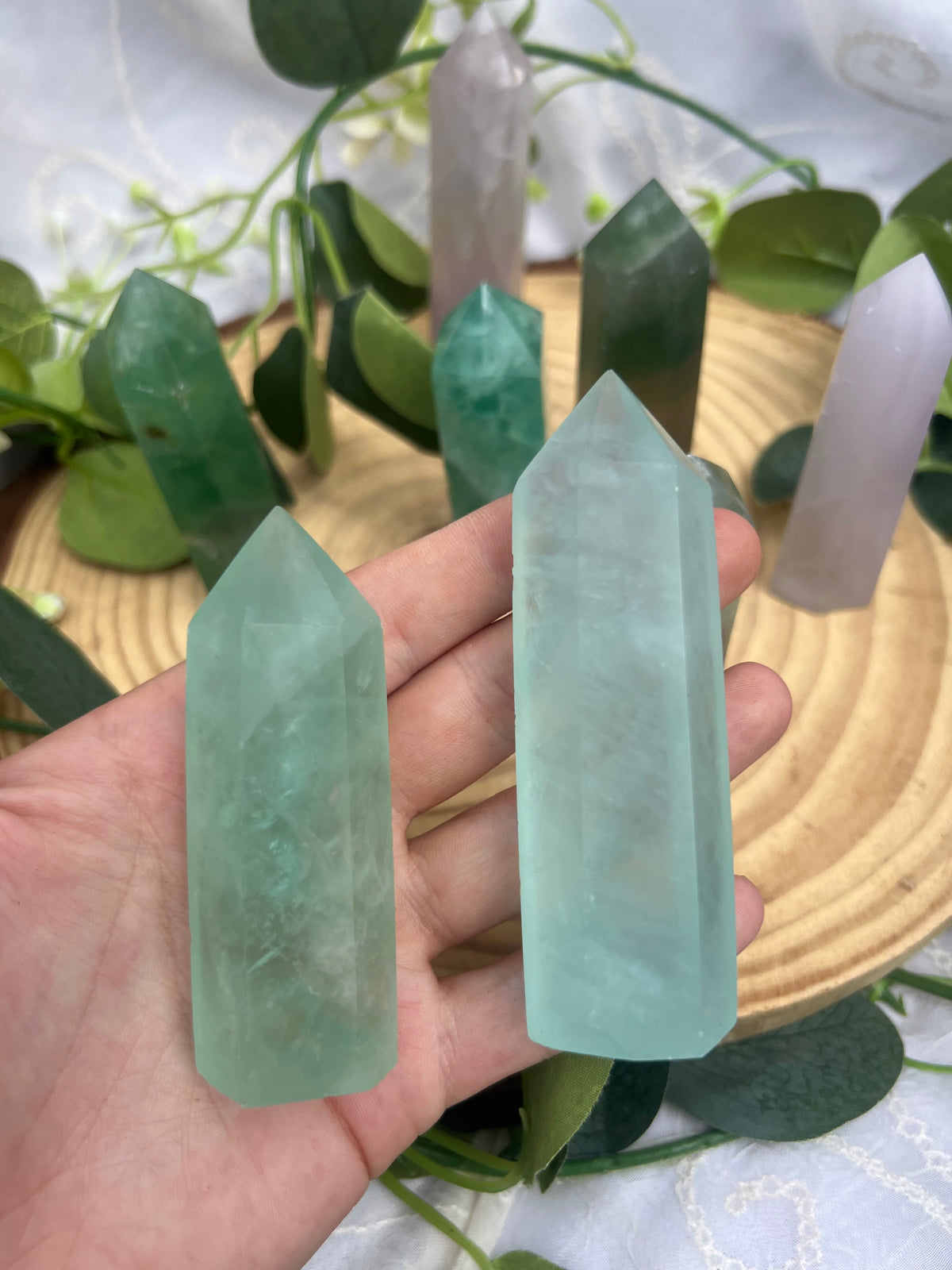rainbow fluorite towers