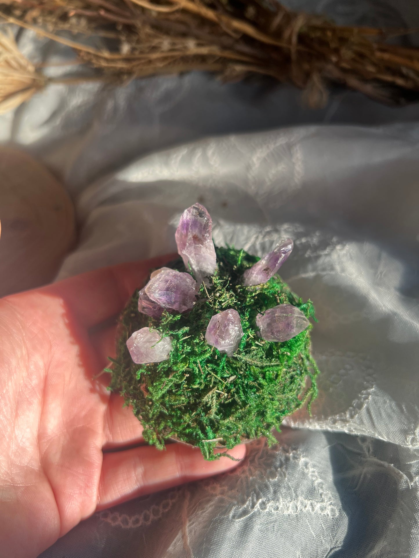 Mini Amethyst Crystal point Fairy Mountain