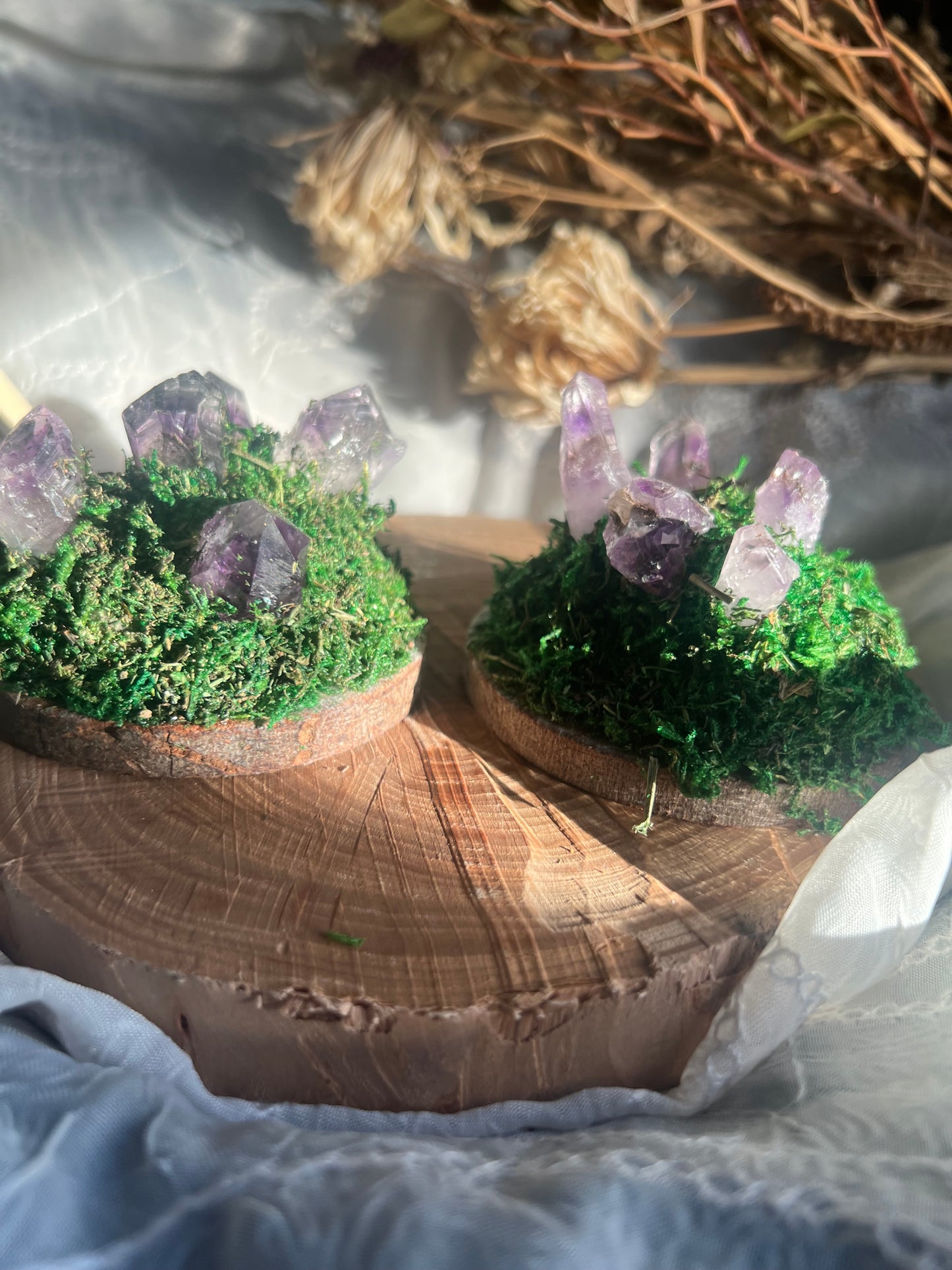 Mini Amethyst Crystal point Fairy Mountain
