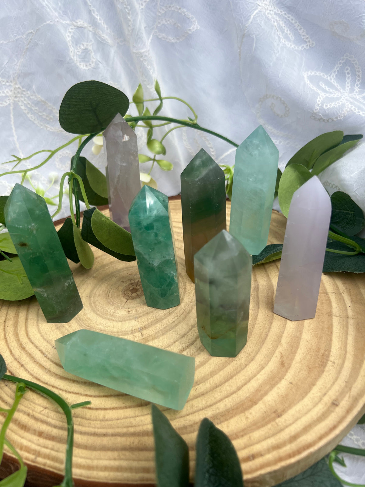 rainbow fluorite towers