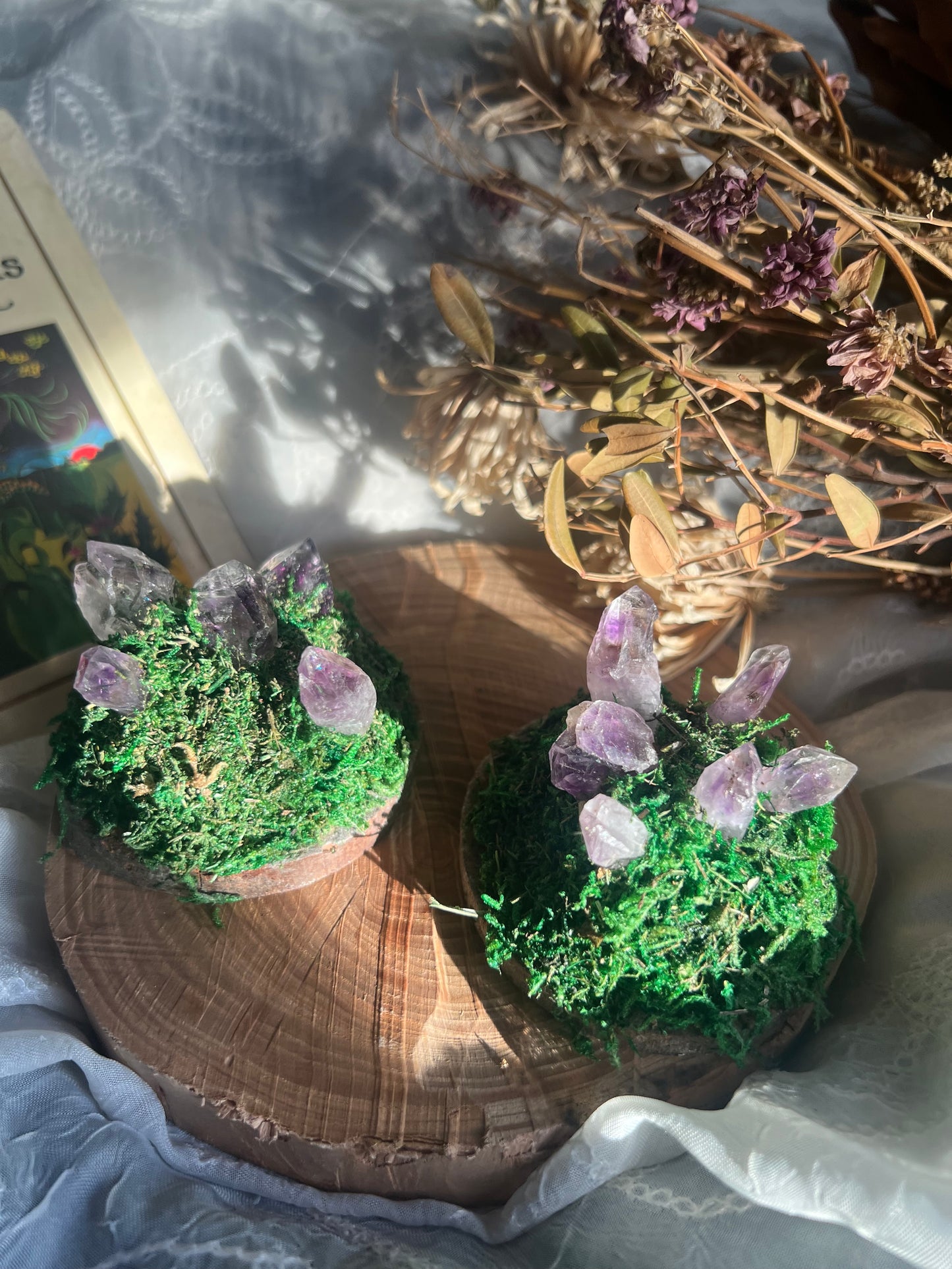 Mini Amethyst Crystal point Fairy Mountain