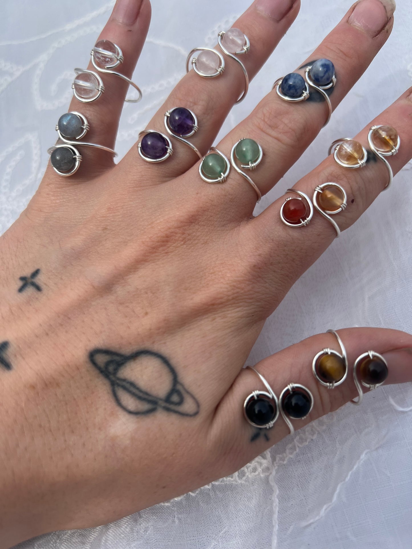 intuitively chosen Witchy Jewellery Mystery box -gold and silver