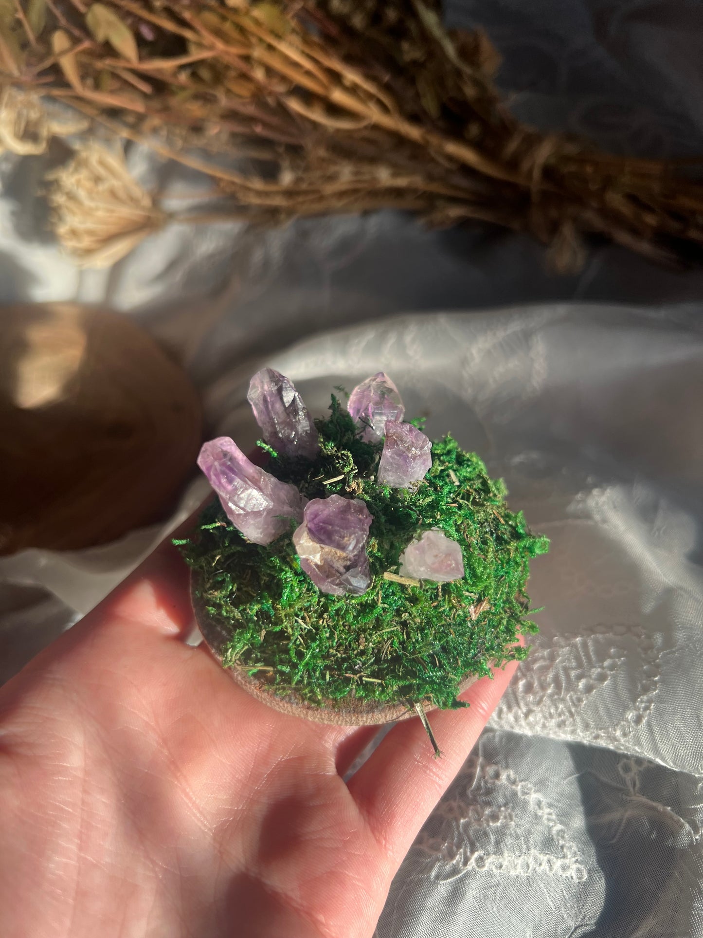 Mini Amethyst Crystal point Fairy Mountain