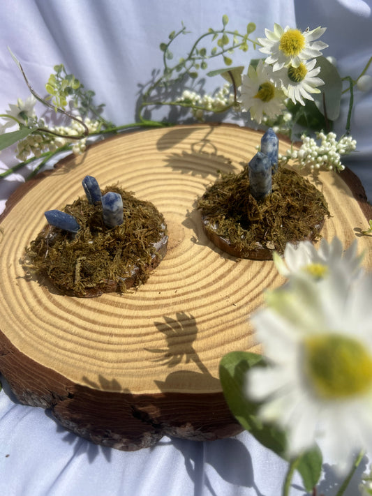 Mini Sodalite Crystal point Fairy Mountain