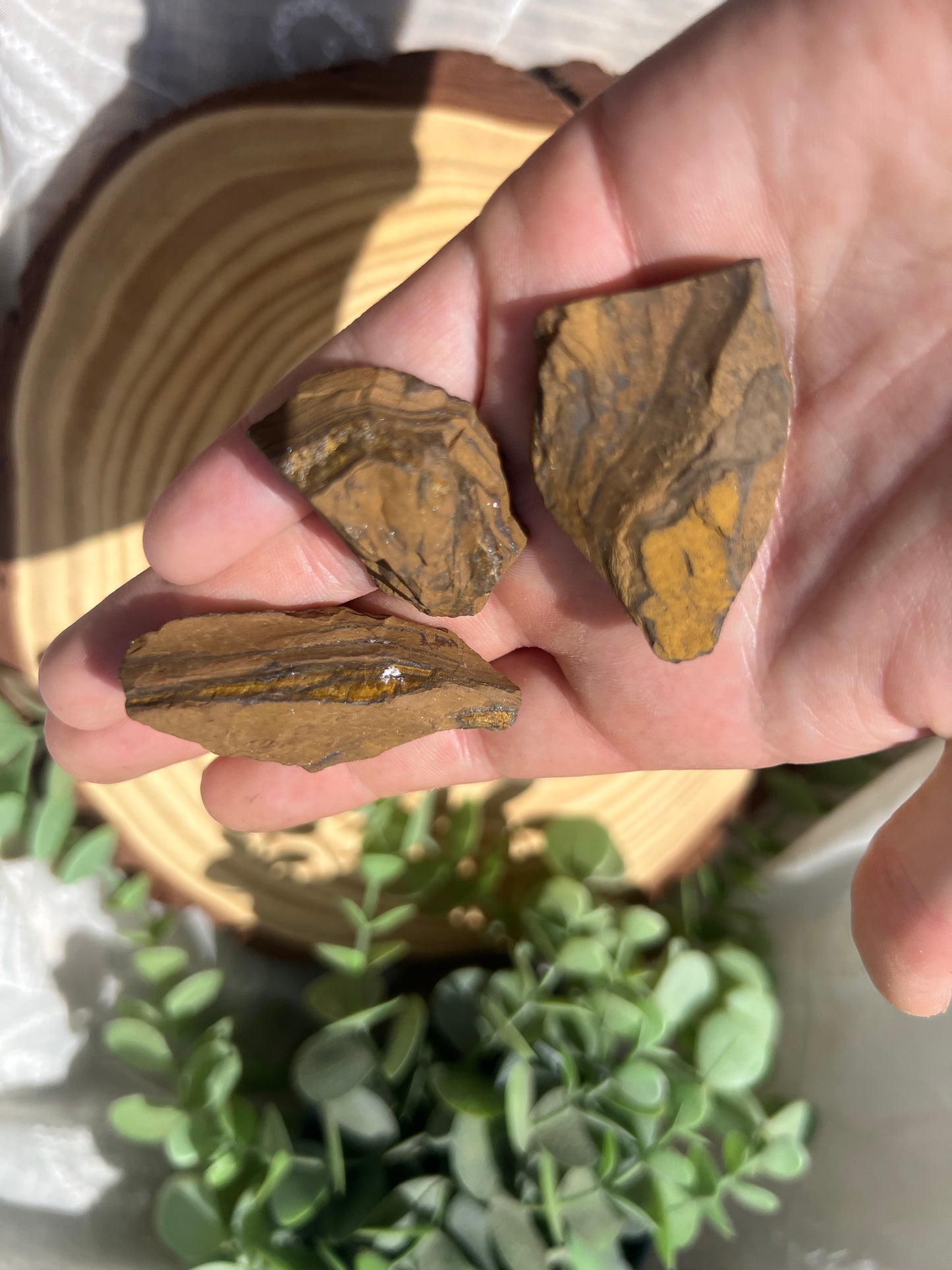 Golden Tigers Eye Raw Chunk