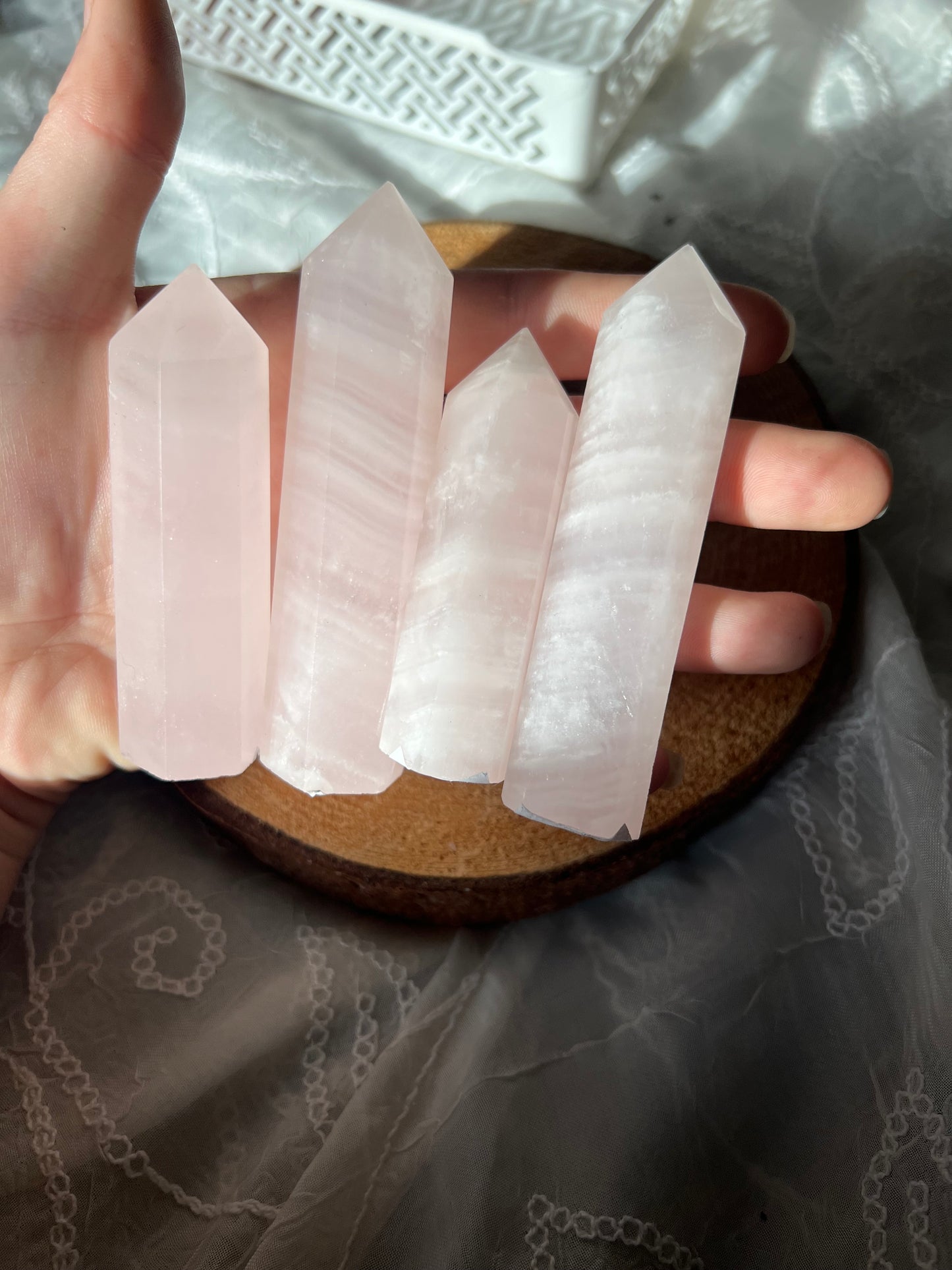 rose quartz towers